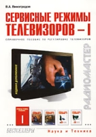 Сервисные режимы телевизоров - I Справочное пособие по регулировке телевизоров артикул 6367c.